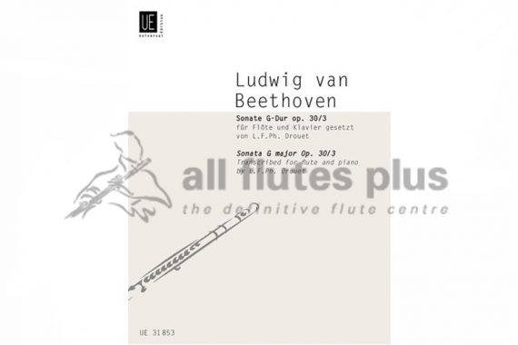 Beethoven Sonata in G major Op 30/3-Flute and Piano-Universal