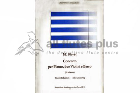 Blavet Concerto in A minor for Flute and Piano