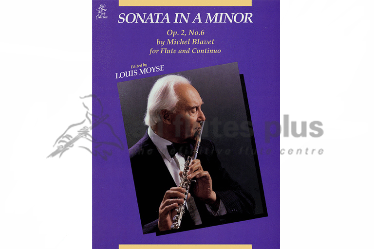 Blavet Sonata in A minor Op 2 No 6 for Flute & Continuo