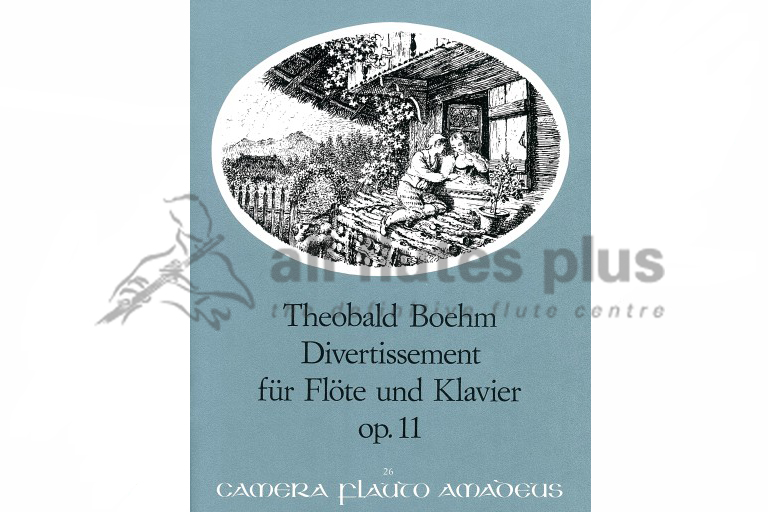 Boehm Divertissement Opus 11-Flute and Piano