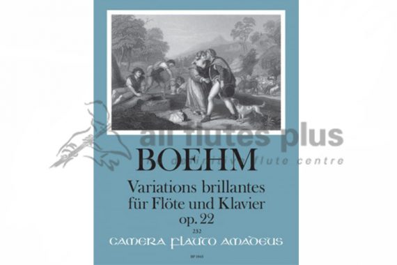 Boehm Variations Brilliantes Op 22-Flute and Piano-Amadeus