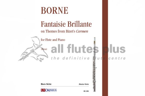 Borne Fantaisie Brillante for Flute & Piano-UtOrpheus