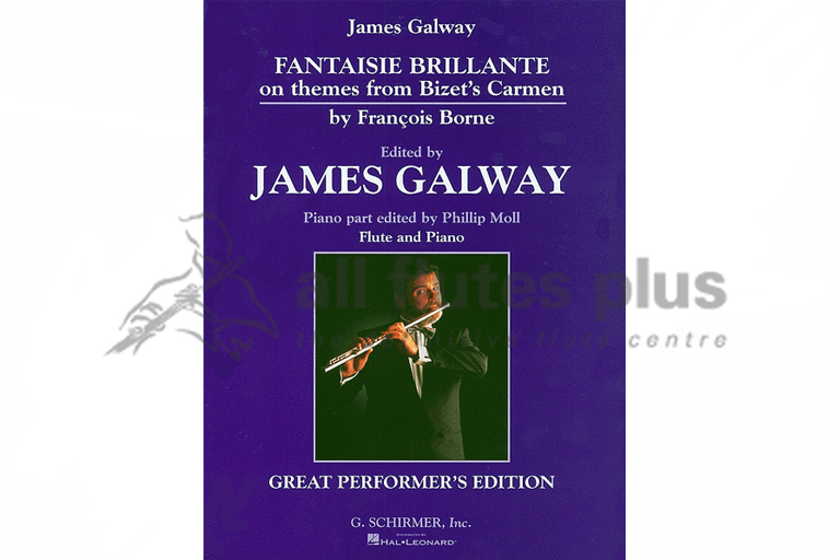 Borne Fantaisie Brillante for Flute and Piano-Edition Galway