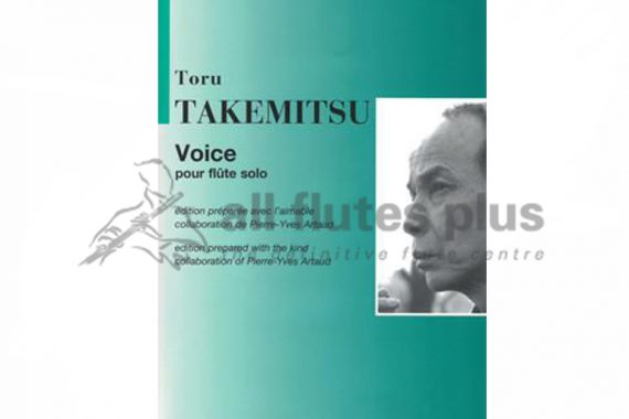 Takemitsu Voice-Solo Flute-Salabert