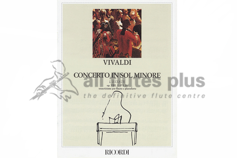 Vivaldi Concerto in G Minor RV315-Flute and Piano