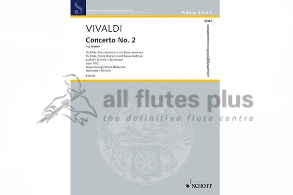 Vivaldi Flute Concerto No 2 in G minor