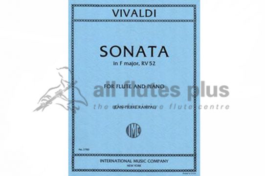 Vivaldi Sonata in F major RV52-Flute and Piano-IMC