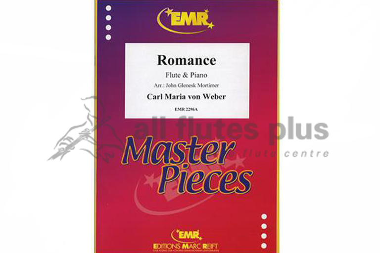 Weber Romance for Flute and Piano-EMR