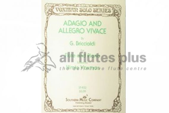 Briccialdi Adagio and Allegro-Flute and Piano-Voxman