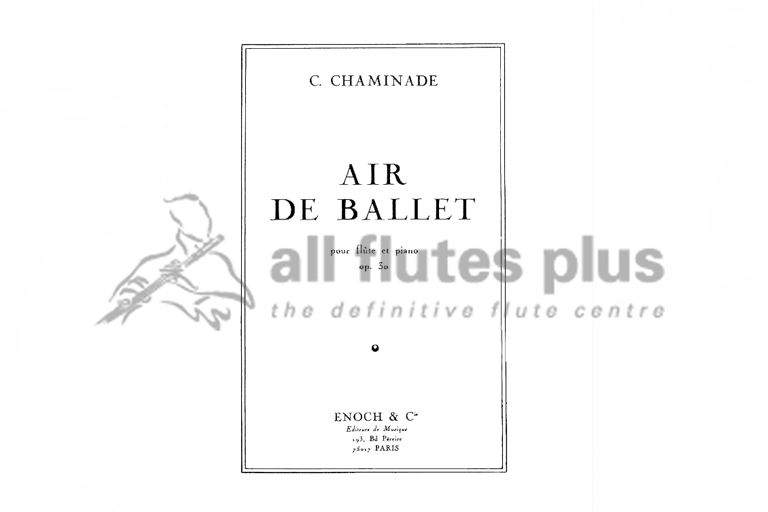 Chaminade Air de Ballet Op 30 for Flute and Piano