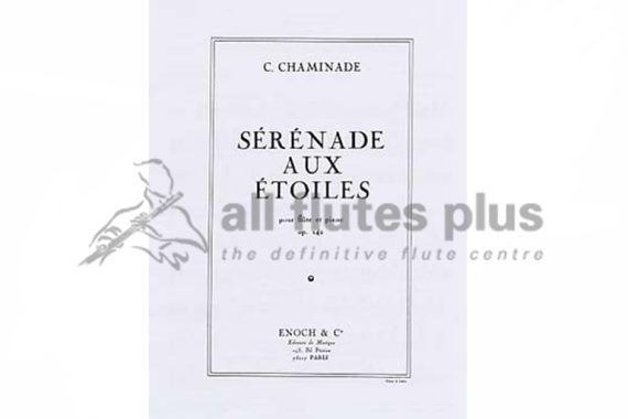 Chaminade Serenade aux Etoiles Op 142 for Flute and Piano