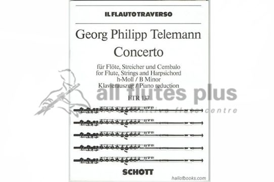 Telemann Concerto in B Minor-Flute & Continuo