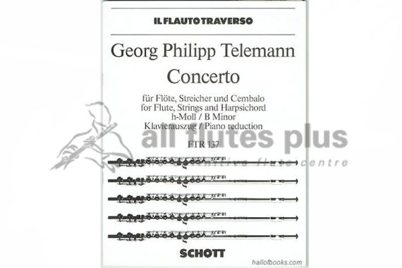 Telemann Concerto in B Minor-Flute & Continuo