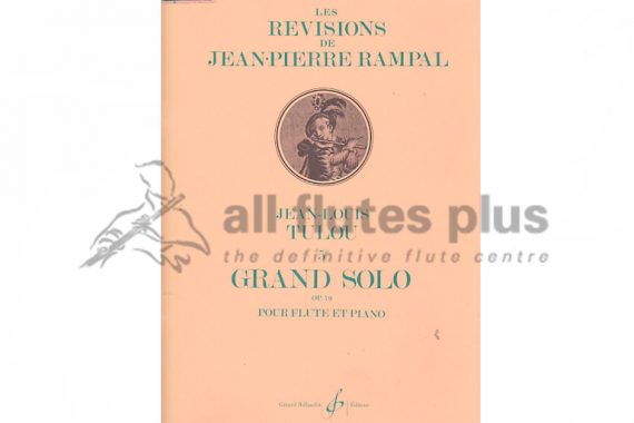 Tulou Grand Solo 5E Op 79-Flute and Piano-Billaudot