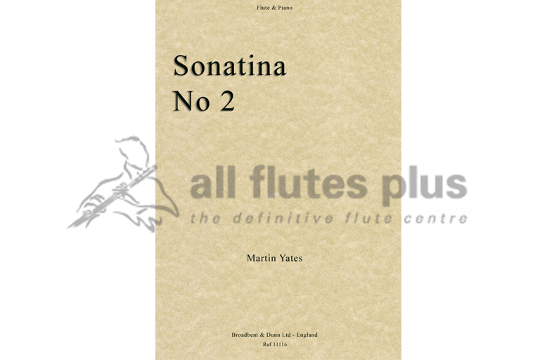 Yates Sonatina No 2 for Flute and Piano