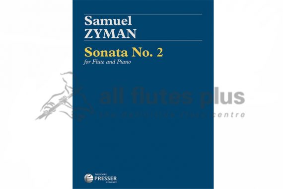 Zyman Sonata No 2-Flute and Piano-Theodore Presser