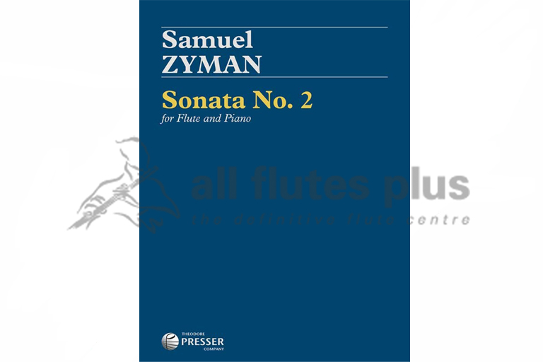 Zyman Sonata No 2 for Flute and Piano