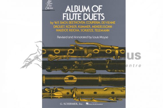 Album of Flute Duets-Two Flutes-Revised by Louis Moyse-Schirmer
