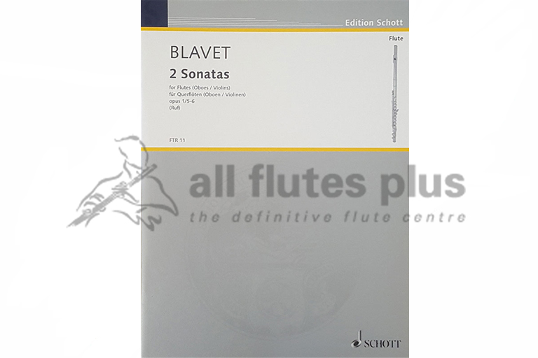 Blavet 2 Sonatas for Two Flutes