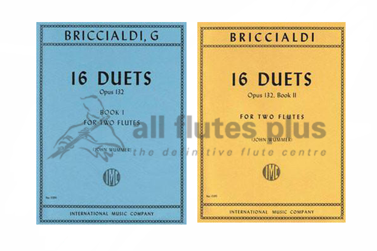Briccialdi 16 Duets Op 132 for Two Flutes