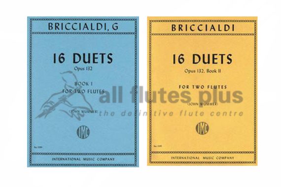 Briccialdi 16 Duets Op 132 for Two Flutes