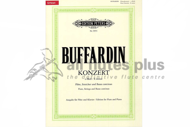 Buffardin Concerto in E Minor for Flute and Piano