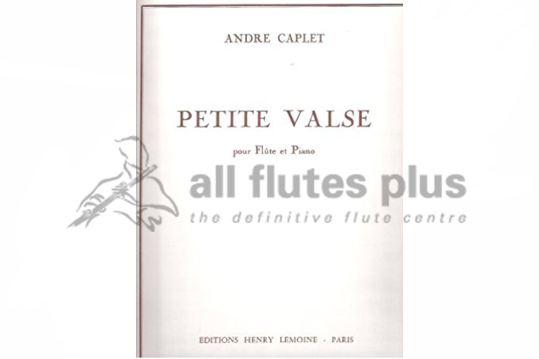 Caplet Petite Valse-Flute and Piano