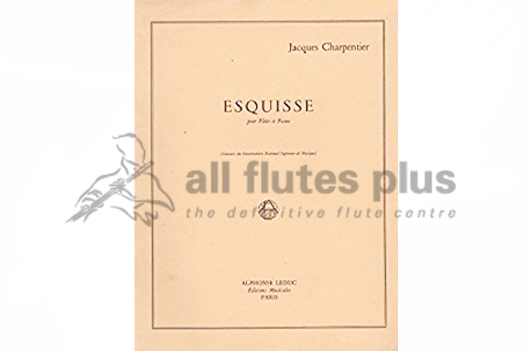 Charpentier Esquisse for Flute and Piano