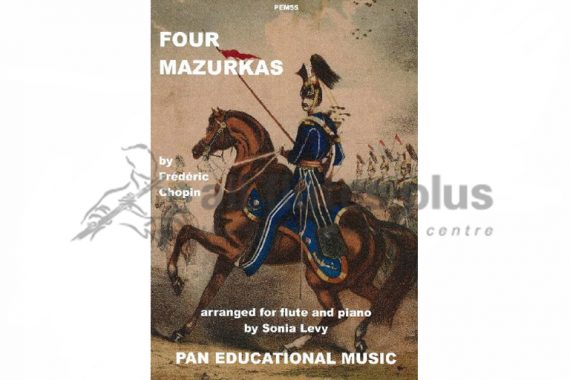 Chopin Four Mazurkas-Flute and Piano-Pan Educational Music