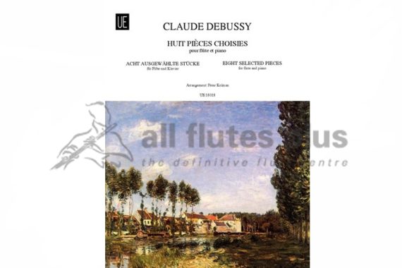 Debussy 8 Selected Pieces for Flute and Piano