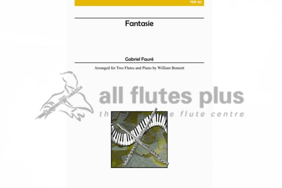 Faure Fantaisie Opus 79-Two Flutes and Piano