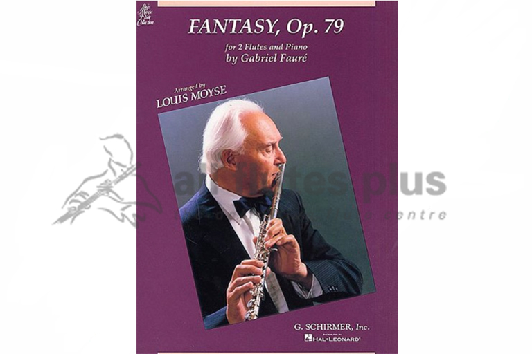 Faure Fantasy Op 79-Two Flutes and Piano