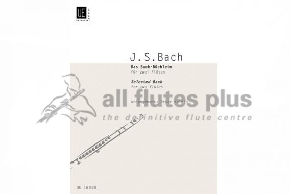 JS Bach-Selected Bach-Two Flutes-Universal