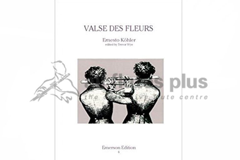 Kohler Valse des Fleurs Op 87 for Two Flutes & Piano