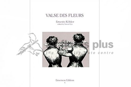 Kohler Valse des Fleurs Op87-Two Flutes and Piano-Emerson Edition