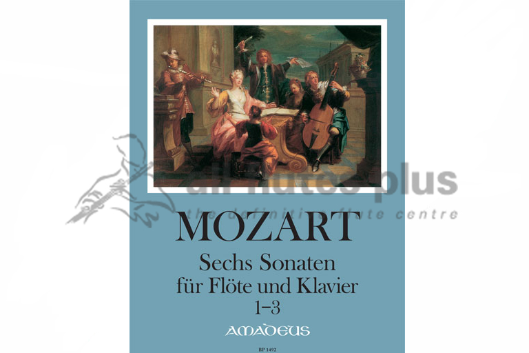 Mozart Six Sonatas for Flute and Piano-Amadeus
