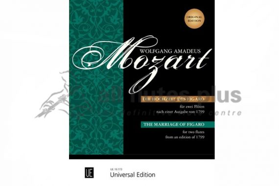 Mozart The Marriage of Figaro KV 492-Two flutes-Universal
