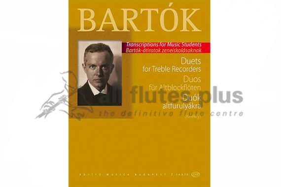 Bartok Duets for Treble Recorders