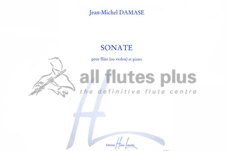 Damase Sonata No 1 for Flute and Piano