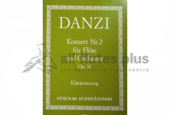 Danzi Concerto No 2 in D Minor Opus 31 for Flute and Piano