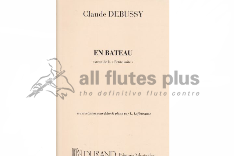 Debussy En Bateau for Flute and Piano