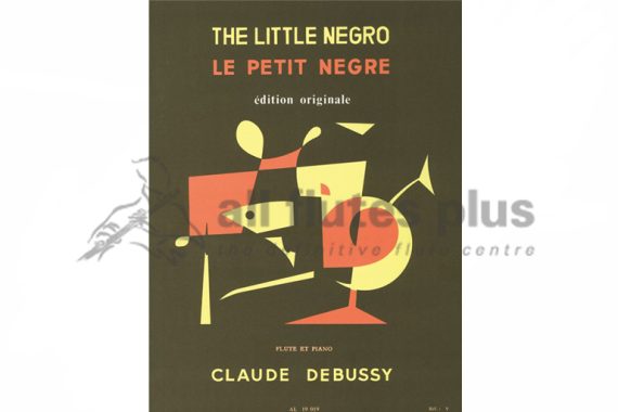 Debussy Le Petit Negre for Flute and Piano