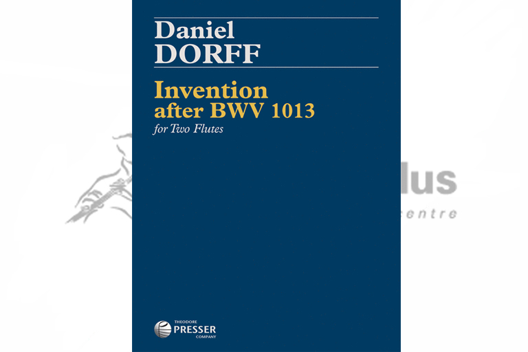 Dorff Invention after BWV 1013 for Two Flutes