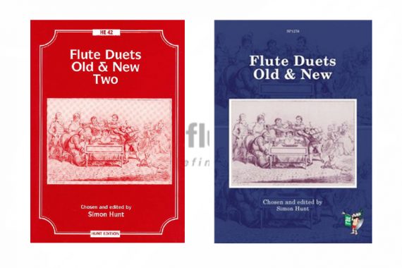 Flute Duets Old and New-Two Flutes-Edited by Hunt-Spartan Press