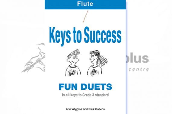 Keys to Success Fun Duets-Two Flutes-Wiggins and Cozens