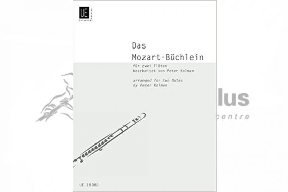 Mozart Buchlein-Two Flutes-Peter Kolman-Universal