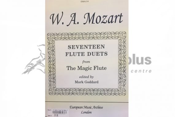 Mozart Seventeen Flute Duets From The Magic Flute-Goddard