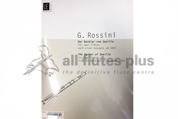 Rossini Barber of Seville Overture for Two Flutes