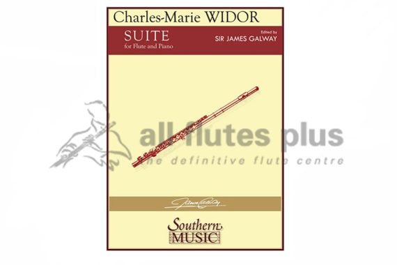 Widor Suite-Flute and Piano-Galway Edition