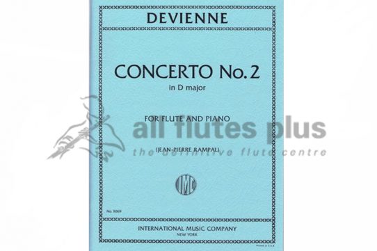 Devienne Concerto No 2 in D major-Flute and Piano-IMC